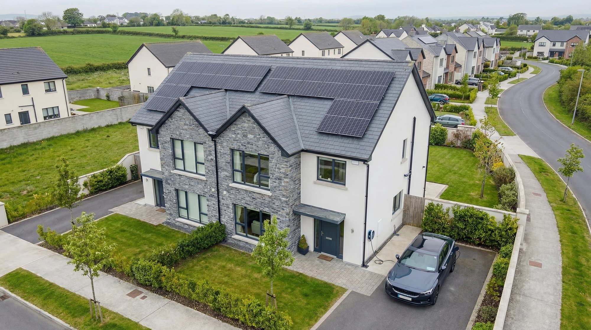 Residential solar installation